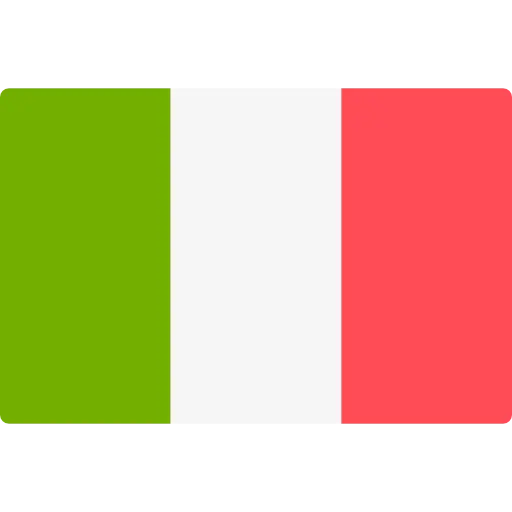ایتالیا - تحصیل در ایتالیا - پرچم